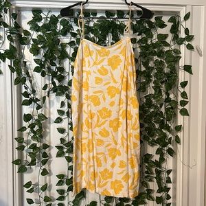 Tie shoulder mini dress